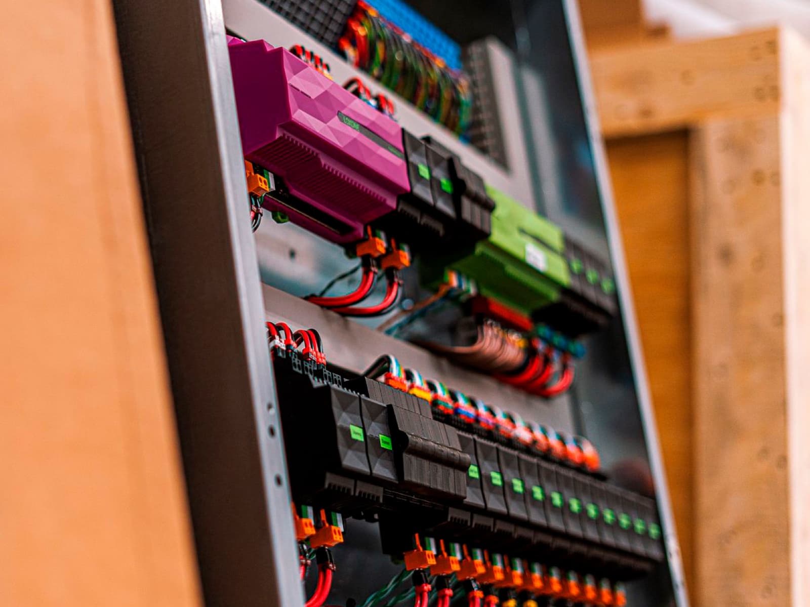 Residential low-voltage panel installation